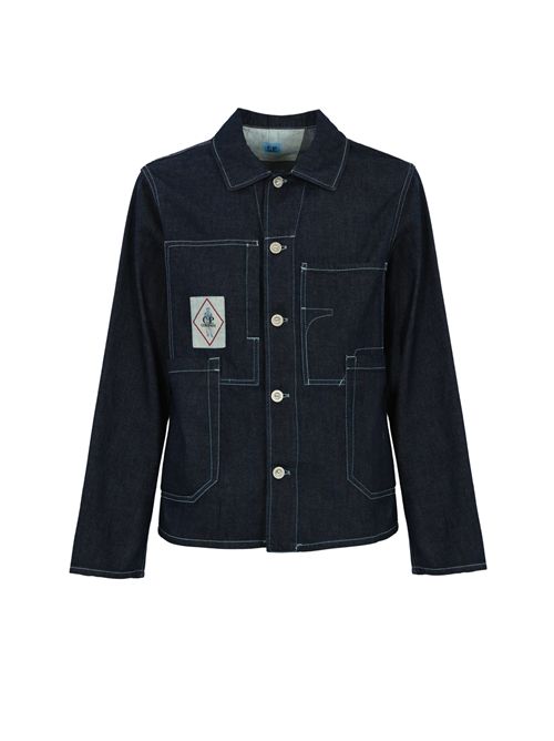 Giacca Chore in denim C.P. COMPANY | 18CMOW156A 110295WD08